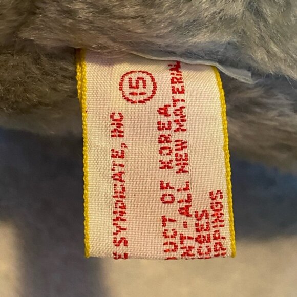 VTG Garfield Nermal 1983 Cat Grey Stuffed Animal Plush United Features Syndicate - Picture 10 of 12